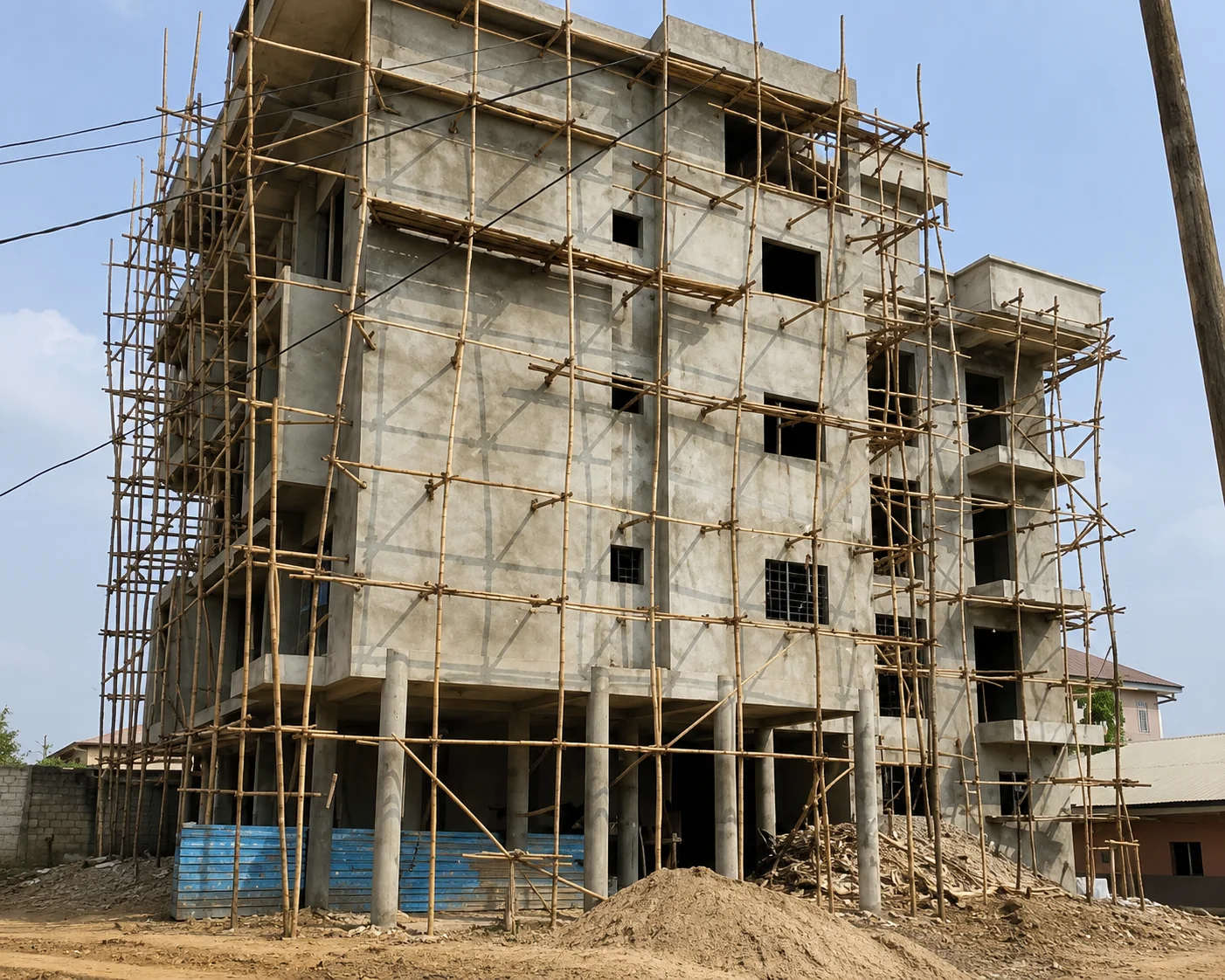 Ayuk Darlington G+5 Apartment project progress